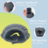 LYML.E1 2PCS Small Pet Diapers,Guinea Pig Diapers,Reusable Squirrel Diapers,Washable,Specially Designed for Use on Pet