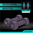 RBX Weights Dumbbells Set, Neoprene Arm Weights with Non-Slip Grip, Strength Training Equipment for At Home or Gym