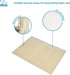 Best Pet Supplies Catify Hanging Log and Mat Scratchers for Indoor Cats, Fun and Interactive Indoor Play, Supports Natural Pet Behaviors, Heavy Duty - Cream
