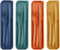 Zoyiancy Reusable Utensils Set with Case, 4 Sets Portable Plastic Cutlery Set,
