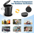 2nd Camp Toilet for Adults, Upgraded Generation, Retractable Portable Camping Toilet with Paper Holder & Lid, Porta