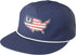 HUK Unstructured Adjustable Fishing Hat for Men - Rope Style