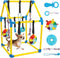 KAINUM Puppy Play Gym with Hanging Toys, Dog Indoor Jungle Gym as Activities