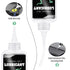 YumCraft 7oz 100% Treadmill Belt Lubricant - Pure Silicone Treadmill Lube, Non-Toxic Odorless High Temp Resistant
