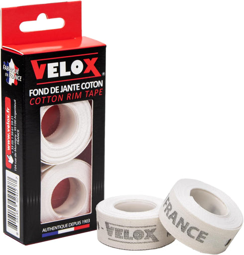 Velox Rim Tape, White, 16mm x 2m (Pack of 2)