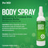 Pet MD Body Spray for Dogs & Cats - Long-Lasting Deodorizing Dog Perfume with Cucumber Melon Scent - 8 oz