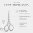 Tweezerman Dog and Cat Stainless Steel Safety Tip Grooming Scissors