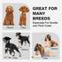 Trimmer Dog Clippers for Grooming for Thick Heavy Coats, Professional Low Noise Dog Grooming Clippers Supplies Kit