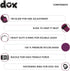 DDOXX Nylon Dog Collar - Strong and Adjustable Collars Dogs - M (Purple), Blueberry pet Dog Collar