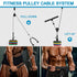 Weight Cable Pulley System - Gym LAT Pull Down and Lift Weight Pulley System Cable Machine Pulley Attachment