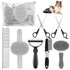 Pet Grooming Kit with Multiple Combinations, Shedding Slicker Brush, Bath Massage for Puppy, Kitten, Rabbit, Pet