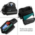 Lumintrail Bike Rack Bag, Expandable Rear Trunk Bicycle Carrier with Waterproof Rain Cover, 13L
