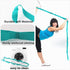 Scotamalone Yoga Strap Stretching Strap for Physical Therapy, 10 Loops Non-Elastic Stretch Bands for Home Workout.