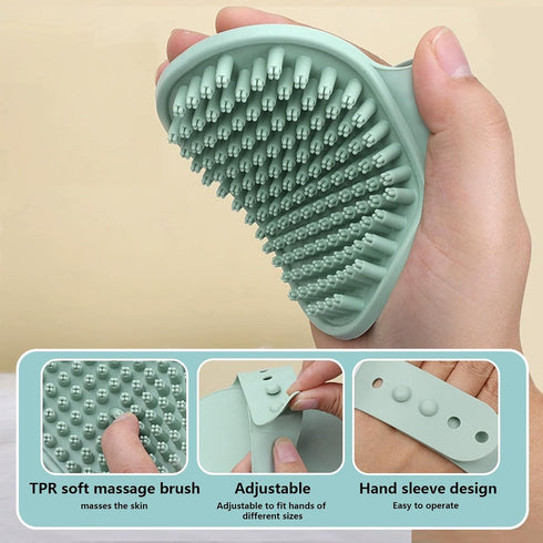 BURCHLIFE 8 Grooming Brush Kit - Pcs for Shedding & Matted Fur, Self-Cleaning with Flea Comb, Includes Indoor