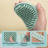 BURCHLIFE 8 Grooming Brush Kit - Pcs for Shedding & Matted Fur, Self-Cleaning with Flea Comb, Includes Indoor