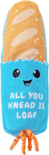 Catstages Loaf Kicker Toy with Catnip and Dental Mesh, Bread Shape, Plush
