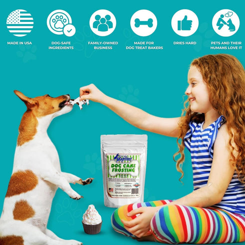 Magifrost Frosting for Dog Cake - Dog-Friendly, Easy-to-Use, Deliciously Smooth Texture, Safe & Healthy Ingredients,