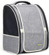 Texsens Pet Carrier Backpack - Ventilated Design with Window Blind for Small Cats & Dogs, Collapsible, Ideal for Travel
