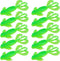 BAIMOQI 10PCS Realistic Shrimp Lures Flexible Construction Rhythm Meditative for Attraction