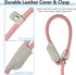 Durable Slip Lead, 5 FT Adjustable Dog Training Leash, Strong Nylon Rope for Large Medium Small Dogs, Pink