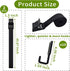Treestand Strap Gear Hangers with Large Hooks, Lightweight Multi-Hook Accessory Holder, Outdoor Tree Stand Bow & Gear Hanger for Hunting, Camping, Hiking