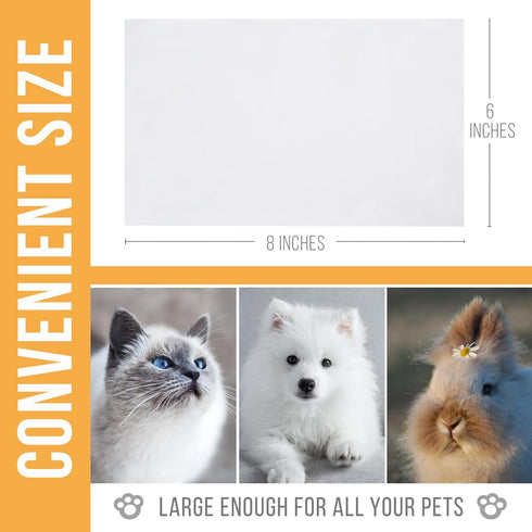 PrimePets Dog Wipes for Paws and Butt - 300 Count, Unscented Grooming Wipes for Dogs Cats Cleaning