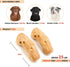 Willjoy 2-Pack Tough Dog Toys for Aggressive Chewers, Pine Wood and Nylon for Large Dogs