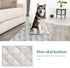 Dog Crate Pad 2 Pack, Soft Anti-Slip Bottom Mat, Machine Washable, Fits 36 Inch Dog Crate, Grey, 36" x 23"