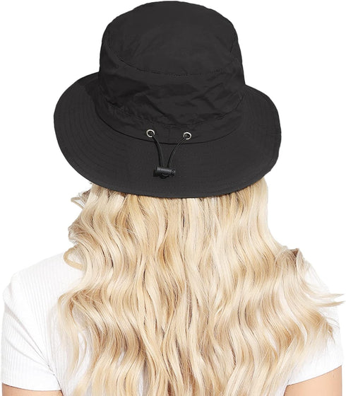 Packable Waterproof Bucket Hat for Women and Men, UV Protection Sun Hat