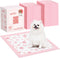 MIZOK Puppy Pads 22"x 22" with Leak-Proof Quick-Dry Design Pee Pads for