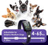 Dog Bark Collar, No Shock Rechargeable Smart Anti-Bark Collar for Small Medium Mini Dogs, Beep Vibration (Black)