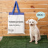 Bencacawinstyle S-23.6''Lx23.6''Wx12''H) Dog Litter Box with High Walls,Pee Pad Holder Tray for Indoor Dog Potty,No