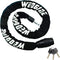Bike Chain Lock, Heavy Duty Anti-Theft Bicycle Chain Lock, 2.72 Ft Security