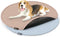Paw Inspired Round Washable Pee Pads for Dogs (2 Pack), Reusable Puppy
