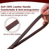 Leather Dog Leash - Durable Braided Training Leash, Heavy Duty Genuine Leather for Large Medium Small Dogs (5FT*2/5",