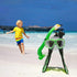 Kids Snorkel Set with Diving Mask, Snorkel, Adjustable Swim Fins, Mesh Bag, Anti-Fog Anti-Leak Snorkeling Gear for