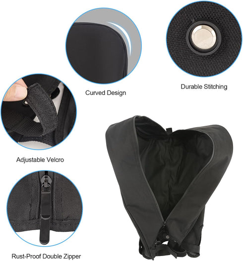 TUYUU Waterproof Golf Bag Cover, Rain Hood Cover for Tour Bags, Carry Cart Stand Bags, Golf Gifts for Men Women
