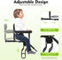 Yoodqoe 1-5 Kids Bike Seat Bicycle Front Mounted Baby Seat, Lightweight Child Bicycle Safety Seat, Bicycle Mounted
