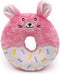ZippyPaws Donutz Buddies Interactive Pet Toys, Donut Hide and Seek Toy, Colorful Squeaky Dog Toys