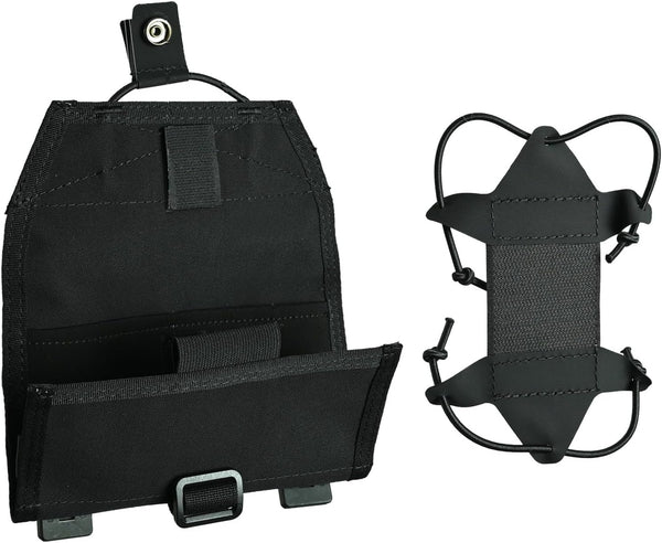 Tactical Vest Phone Holder, Molle Cell Phone Pouch, Small Cell Phone Holder for Chest Rig, Universal Screen Size