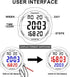 Waterproof Pedometer Watch for Seniors, Non-Bluetooth, No App Required, Steps and Calories Counter with LCD