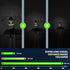 West Biking Running Vest Light, LED Reflective Gear for Night Walking, High Visibility Rechargeable Light Up Running
