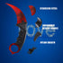 TOPOINT Karambit Knife, Stainless Steel Fixed Blade Knife for Hunting, Camping, Field Survival, Red