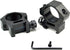 Sniper Low Profile Rifle Scope Rings, Picatinny Rail System, Black, 1 in Diameter