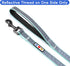 Pawtitas 6 FT Padded Dog Leash, Comfortable Neoprene Padding Handle, Teal Lead for Medium and Large Dogs