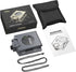 IP65 Anbte Compass Hiking Survival, Waterproof Metal Compass with Sighting Clinometer and Carry Bag, Multifunctional