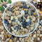 5lbs Natural River Rocks, 3/8" Decorative Aquarium Gravel, Polished Mixed Pebbles for Fish Tank, Indoor Fountains