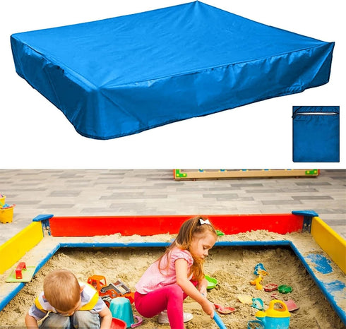 GZLMMY Swimming 4:200X200cm /78.74"X78.74") Cover Square with Drawstring, Oxford Cloth Sandbox Canopy Waterproof