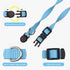 16 PCS Adjustable Puppy Collars, Safety Breakaway Nylon Collars for Small Puppies, Whelping ID Collars Pet Supplies (M)