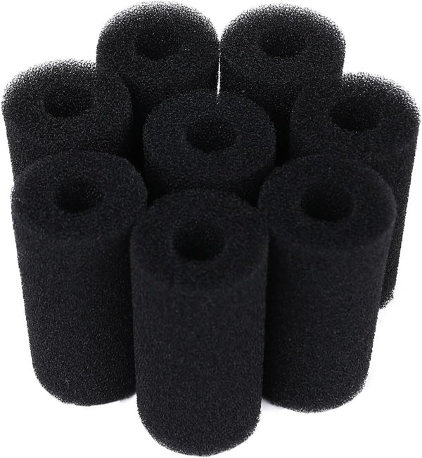 8 Pack Pre-Filter Sponge - Aquarium Pre Filter Foam Rolls 0.6” Intake Replacement Sponges for Fish Tank Filter